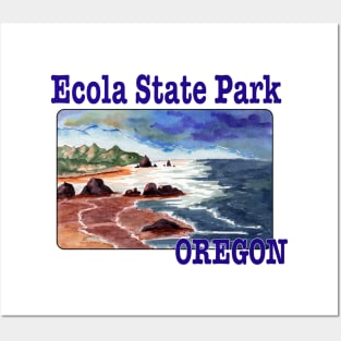 Ecola State Park, Oregon Posters and Art